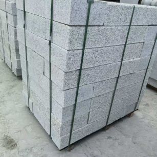 福州 芙蓉白火烧两面路沿石