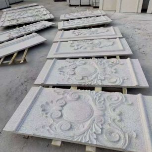 福州 芝麻白干挂雕花板