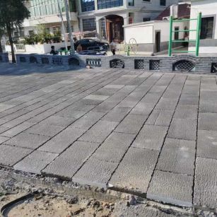 福州仿古石铺装效果