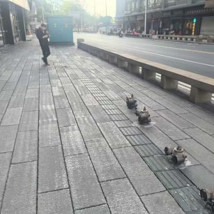 福州仿古石铺装效果