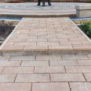 福州仿古石铺装效果