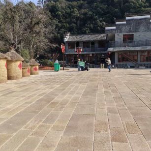 福州仿古石铺装效果