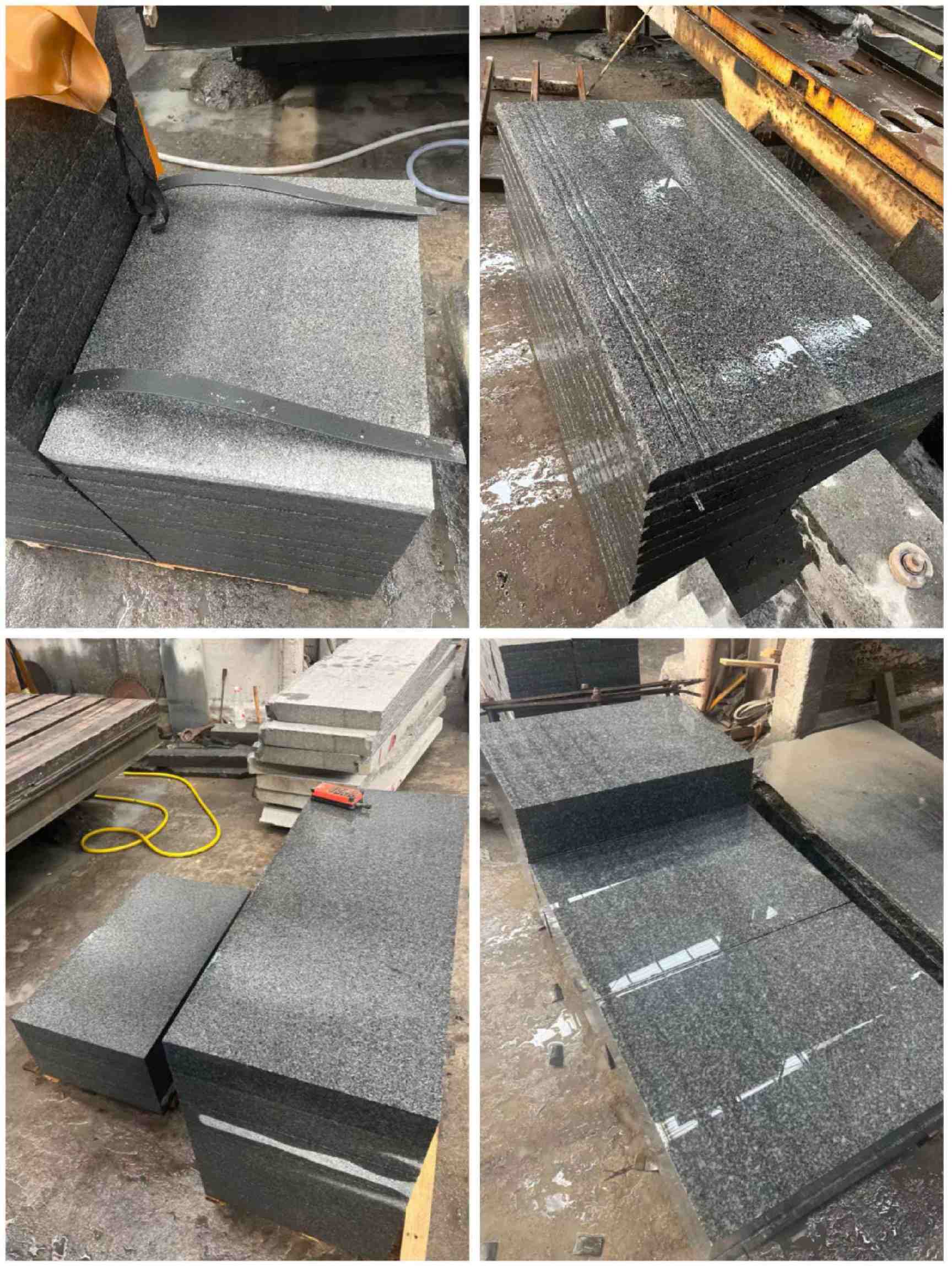 福州 芝麻黑地铺石材