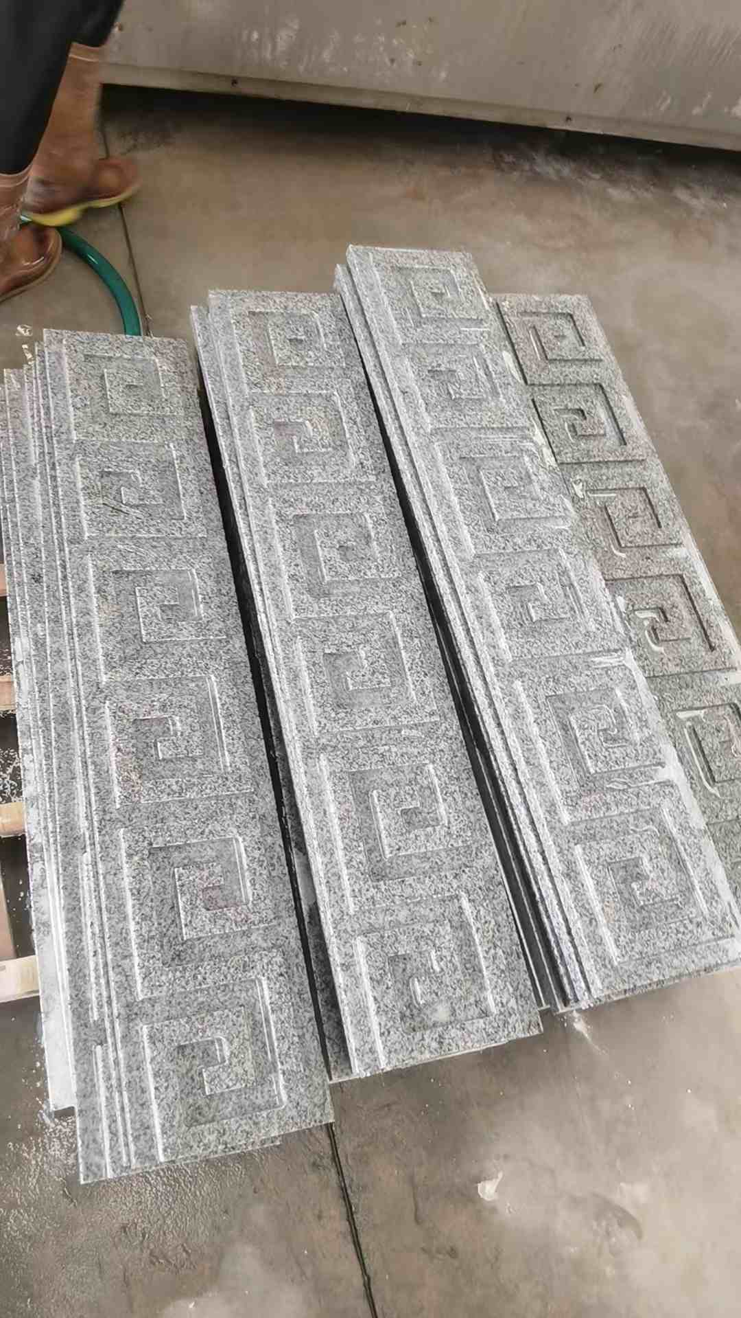 福州 别墅回纹线条，雕刻