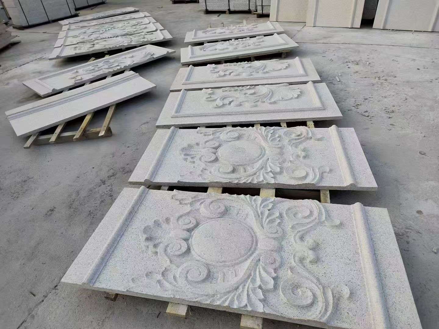 福州 芝麻白干挂雕花板