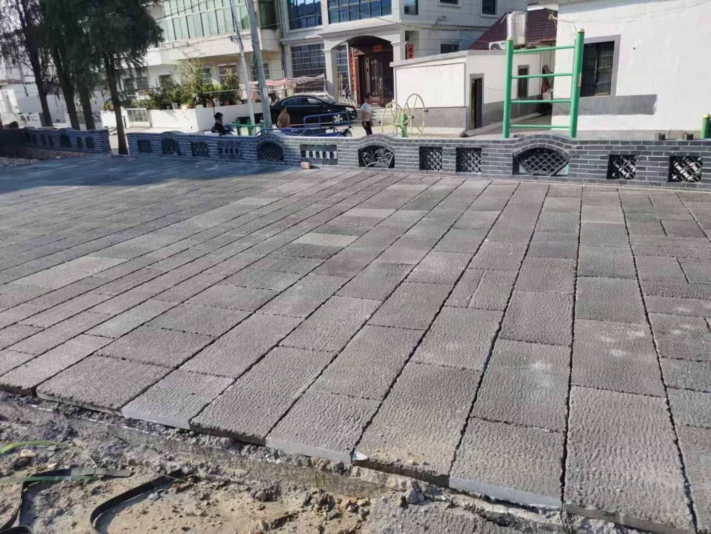 福州仿古石铺装效果