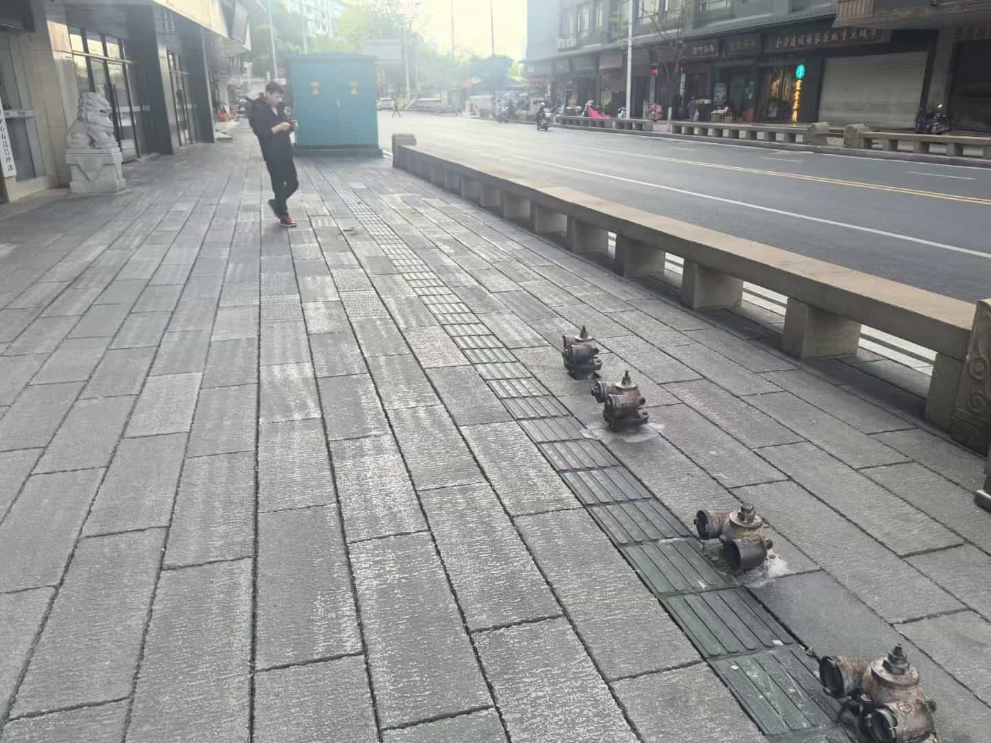 福州仿古石铺装效果