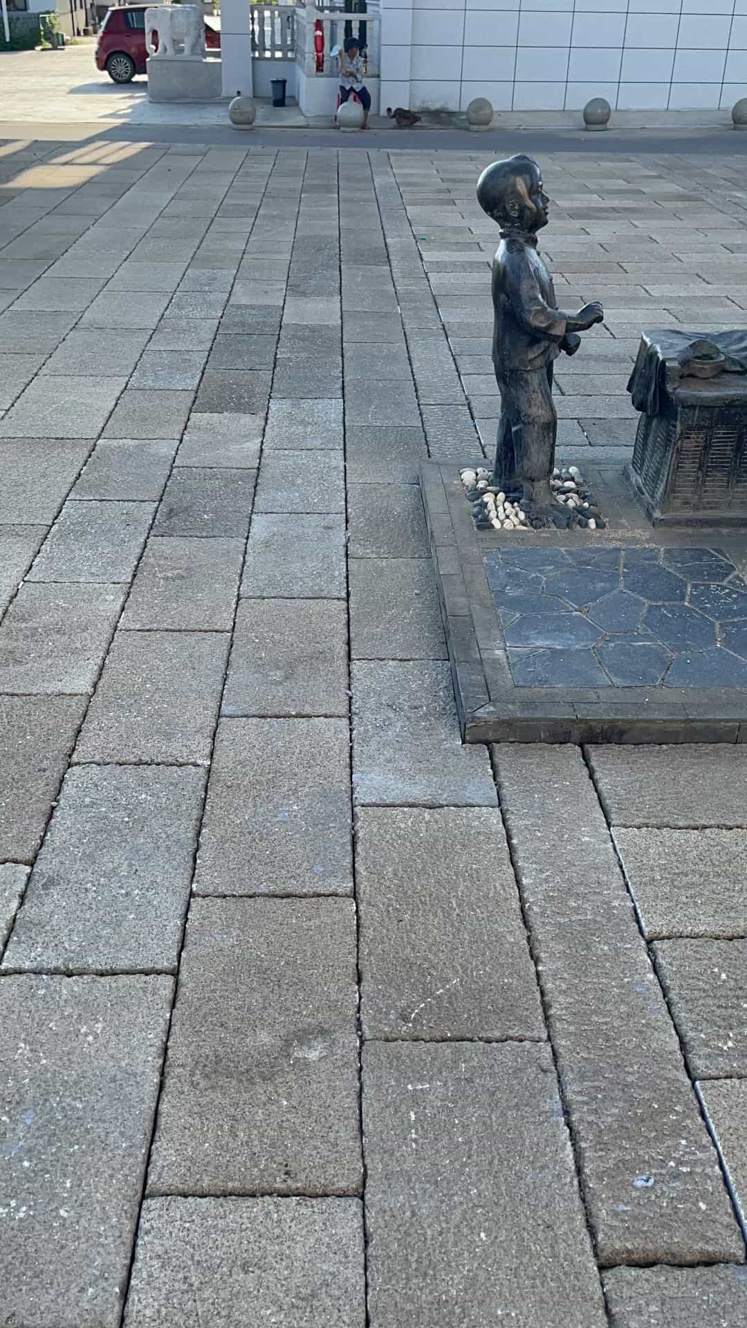 福州仿古石铺装效果