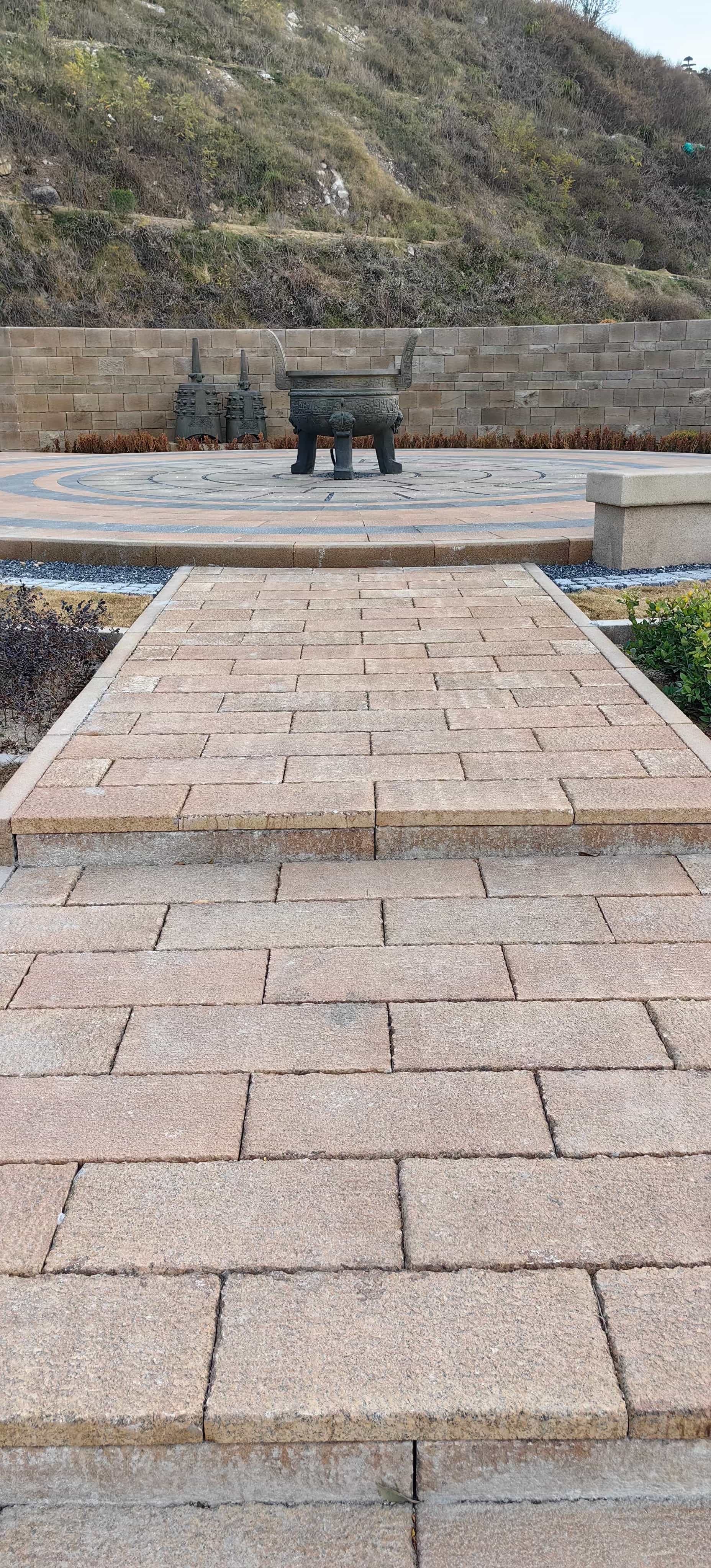 福州仿古石铺装效果