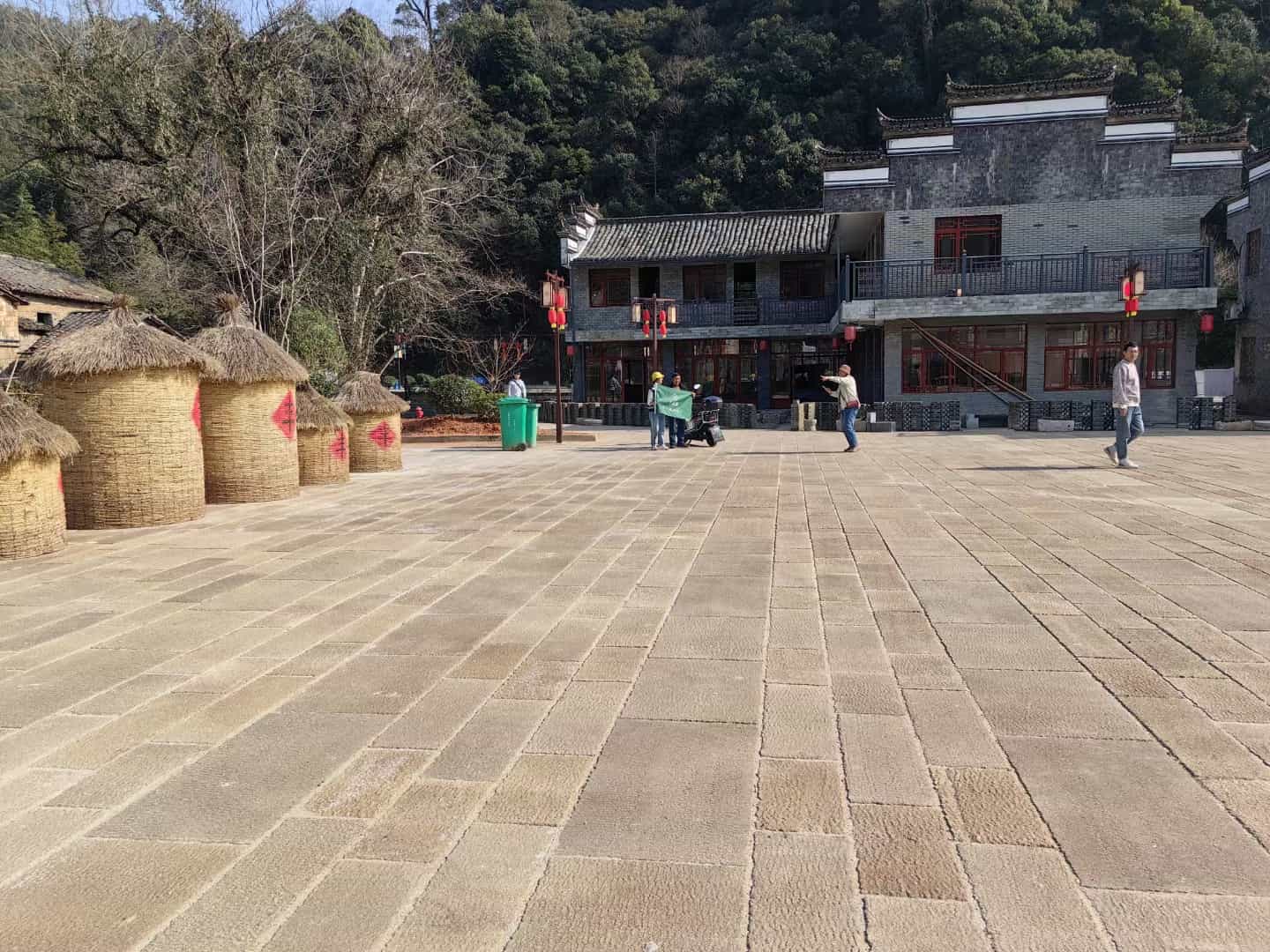 福州仿古石铺装效果