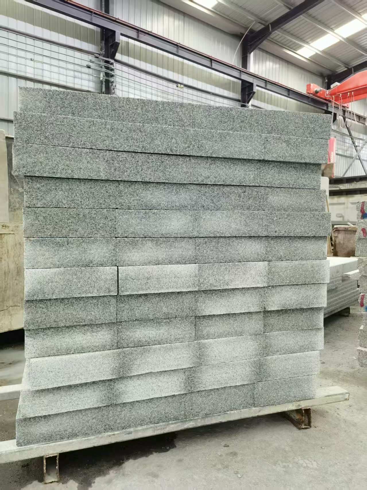 福州 芝麻白10公分300*600广场地铺，A料定制，尺寸标准，厚薄均匀