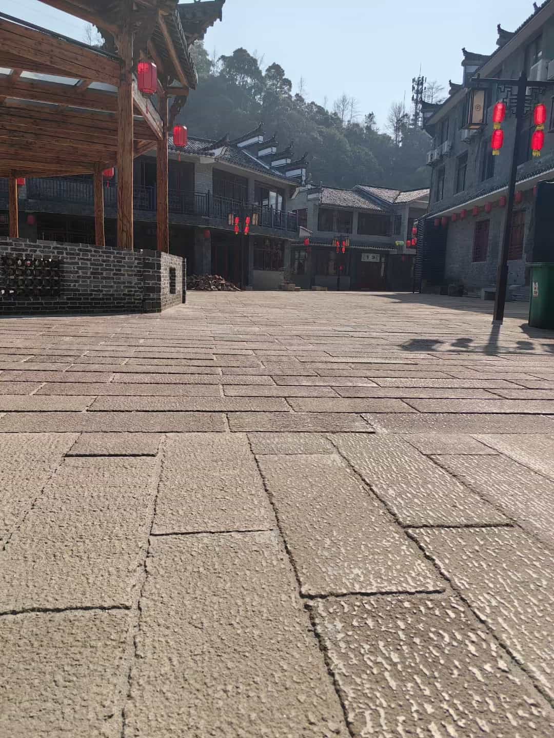 福州仿古石铺装效果