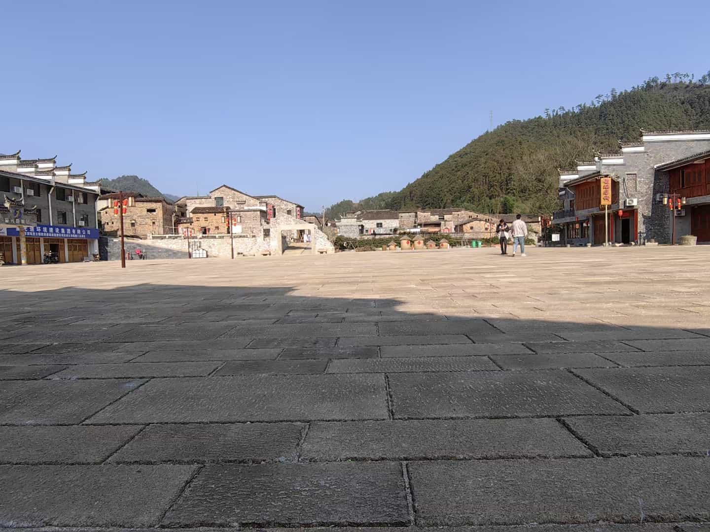 福州仿古石铺装效果