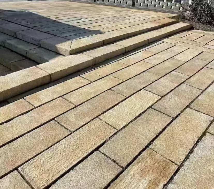 福州仿古石铺装效果