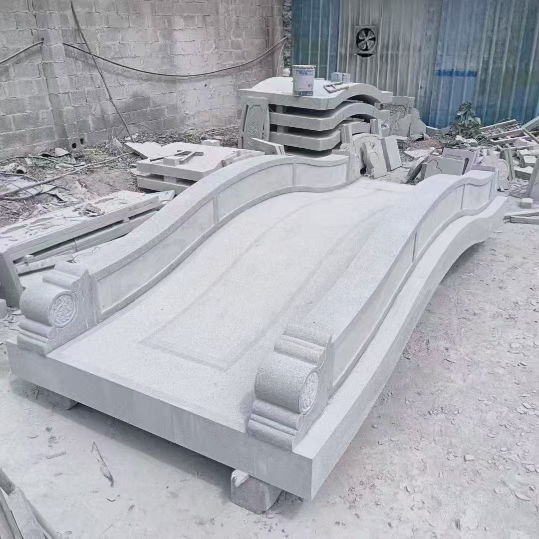 福州 芝麻灰花岗岩园林景观 小石桥