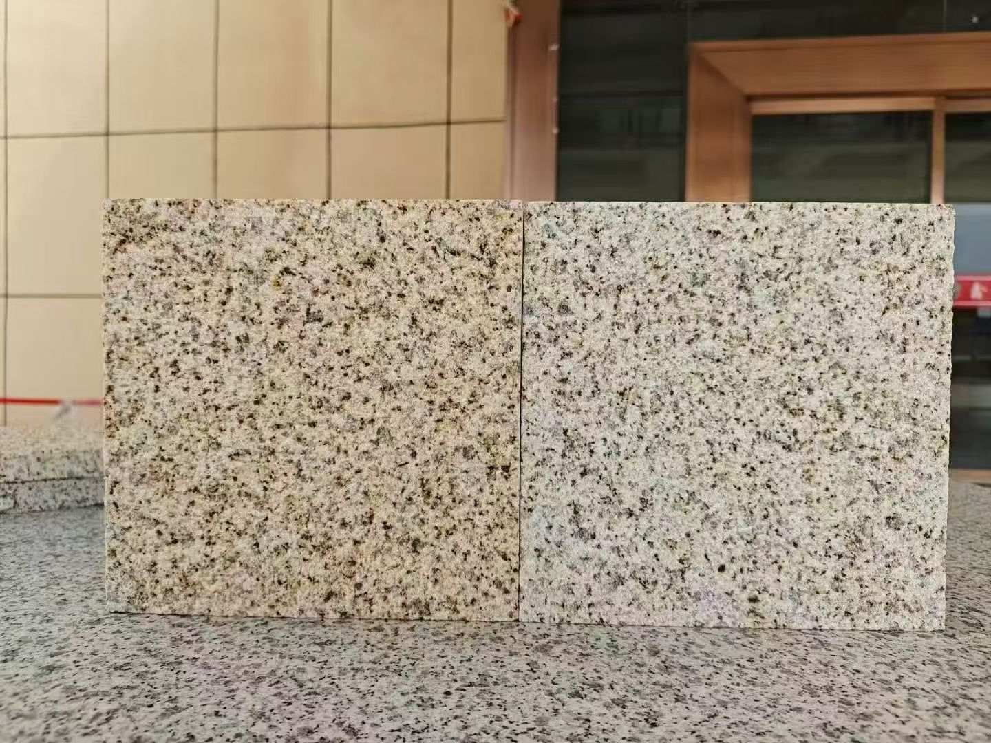 福州 黄金麻荔枝面，中黄与浅黄