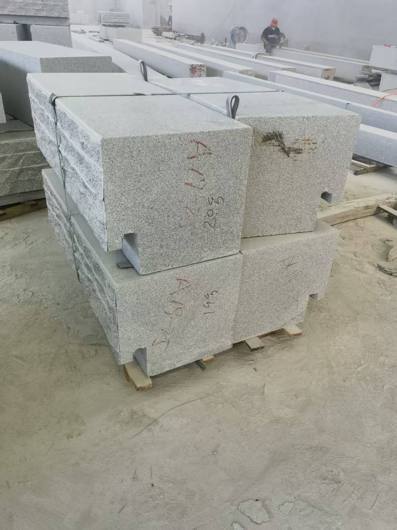 福州 整石坐凳打包