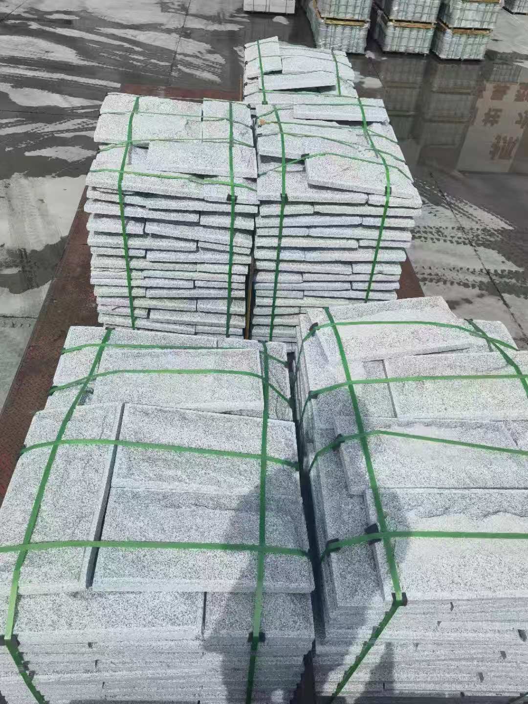 福州 芝麻白蘑菇石装车出货