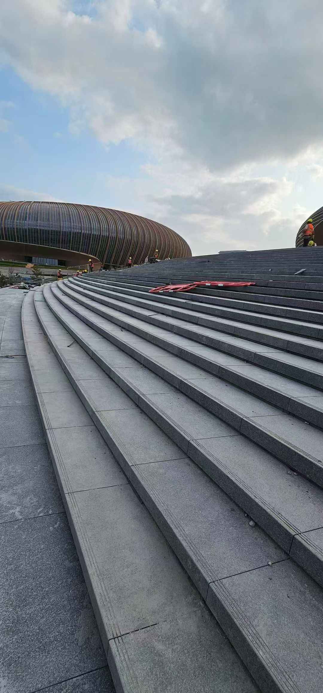 福州 弧形整石台阶铺装效果图