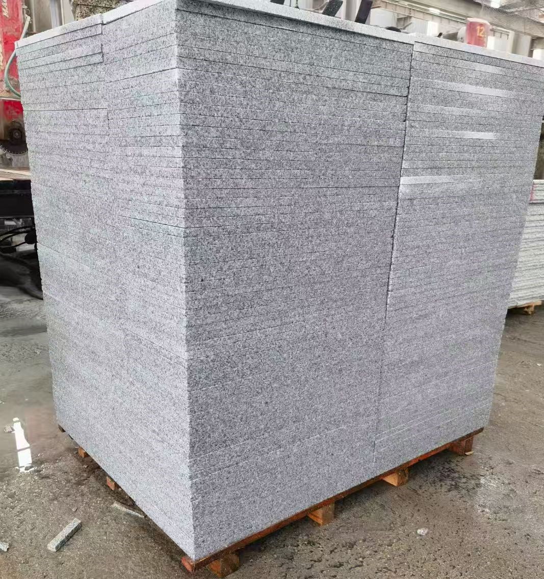 福州 火烧面地铺石，街道广场园林市政工程板，1.8~5.0厚均有现货