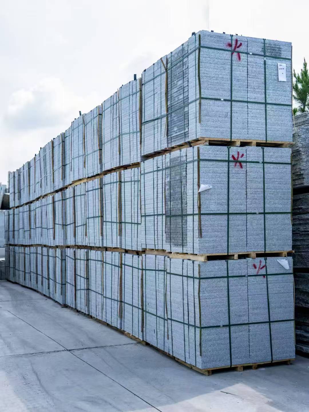 福州 芙蓉白3公分火烧地铺成品300*600