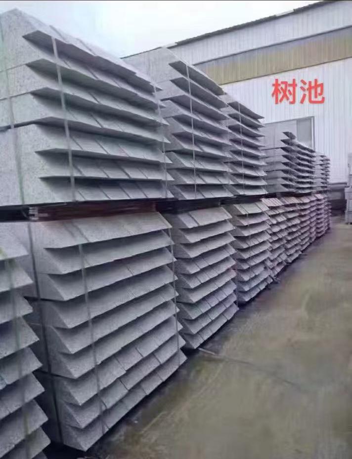 福州 芝麻灰切头树池